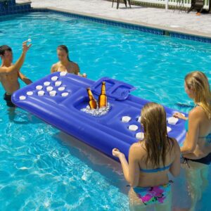 serve2business PVC Inflatable Beer Pong Ball Table