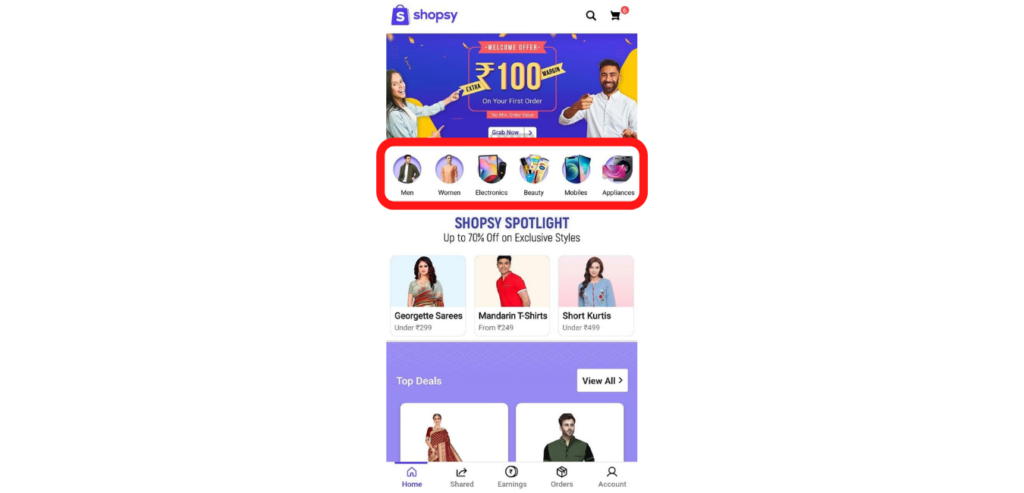 Shopsy app